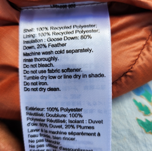 Beautiful terracotta/ burnt orange coloured down parka - Picture 9 of 11